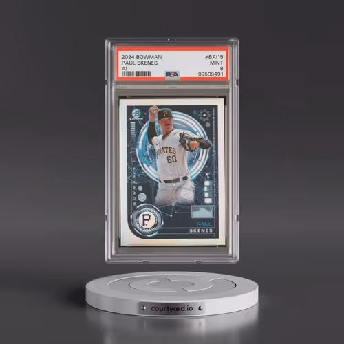 2024 Bowman Bowman AI #BAI15 Paul Skenes (PSA 9 MINT)