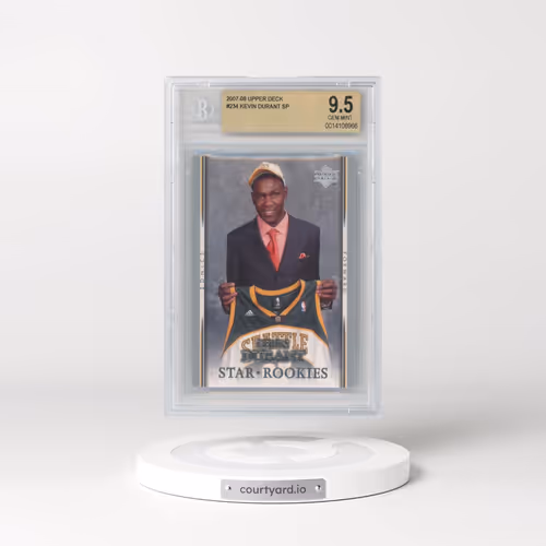 2007 Upper Deck #234 Kevin Durant (BGS 9.5 GEM MINT)