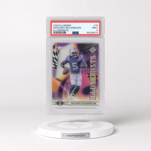 2023 Panini Illusions Illusionists #10 Anthony Richardson (PSA 9 MINT)