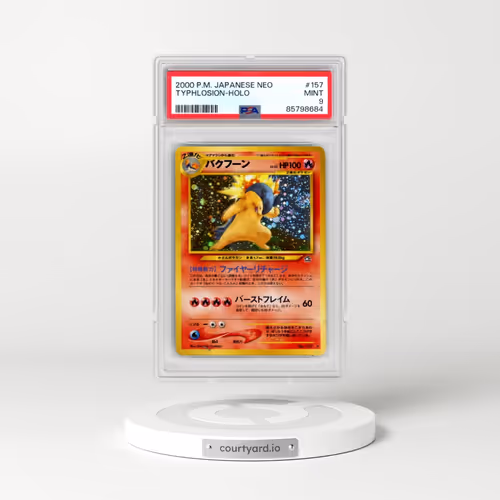 2000 Pokémon Neo #157 Typhlosion - Holo (PSA 9 MINT)