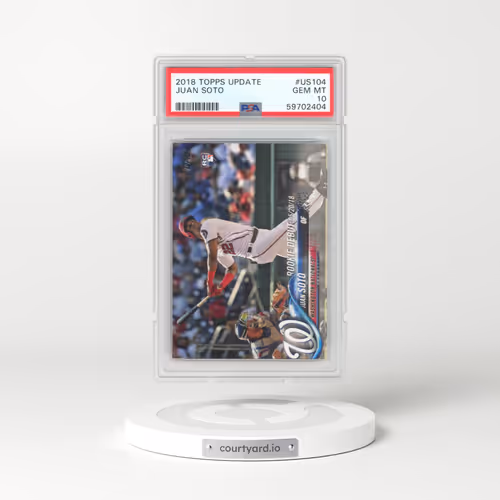 2018 Topps Update #US104 Juan Soto (PSA 10 GEM MINT)