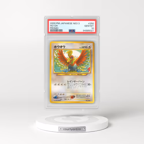 2000 Pokémon Neo 3 Promo #250 HO-Oh - Promo (PSA 10 GEM MINT)