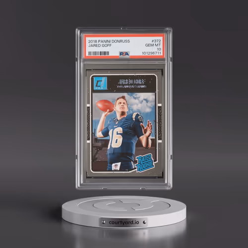2016 Panini Donruss #372 Jared Goff (PSA 10 GEM MINT)