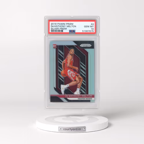 2018 Panini Prizm #4 DE'Anthony Melton - Silver Prizm (PSA 10 GEM MINT)