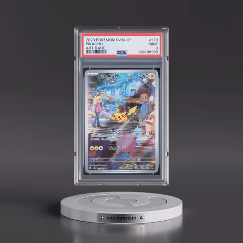 2023 Pokémon Sv2a-Pokémon 151 #173 Pikachu - Art Rare (PSA 9 MINT)