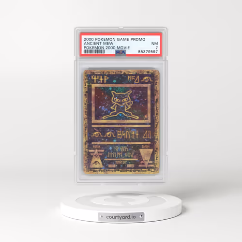 2000 Movie Promo Ancient Mew - Full Art Holo (PSA 7 NM)
