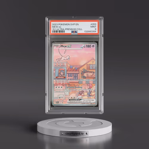 2023 Pokémon Svp EN-SV Black Star Promo #053 Mew EX - Holo 151 Ultra-Premium Collection (PSA 9 MINT)