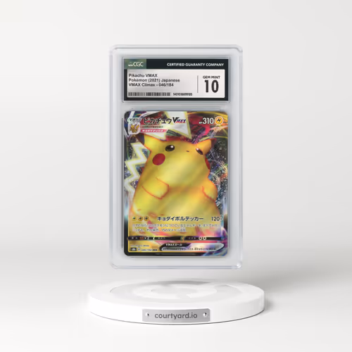 2021 VMAX Climax #046/184 Pikachu VMAX - Holo (CGC 10 GEM MINT)