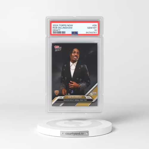 2024 Topps Now Draft #D5 Rob Dillingham (PSA 10 GEM MINT)