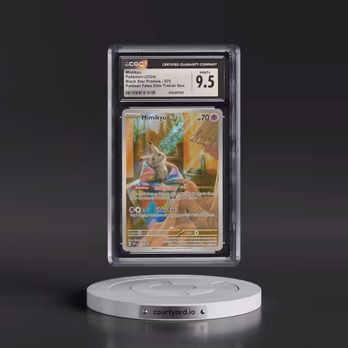 2023 Black Star Promos - Scarlet & Violet SVP EN #075 Mimikyu - Paldean Fates Elite Trainer Box (Hol