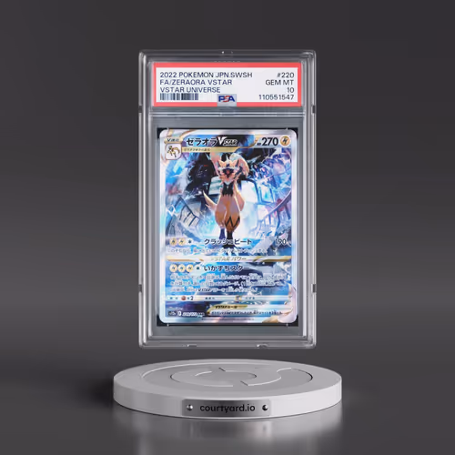 2022 Pokémon Sword & Shield Vstar Universe #220 Zeraora Vstar - Full Art (PSA 10 GEM MINT)