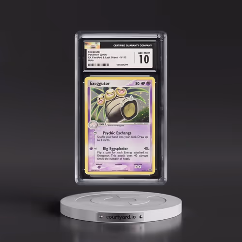 2004 EX Fire Red & Leaf Green #5/112 Exeggutor - Holo (CGC 10 GEM MINT)