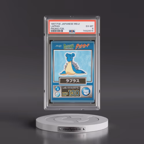 1997 Pokémon Meiji Promo Lapras - Foil (PSA 6 EX-MT)