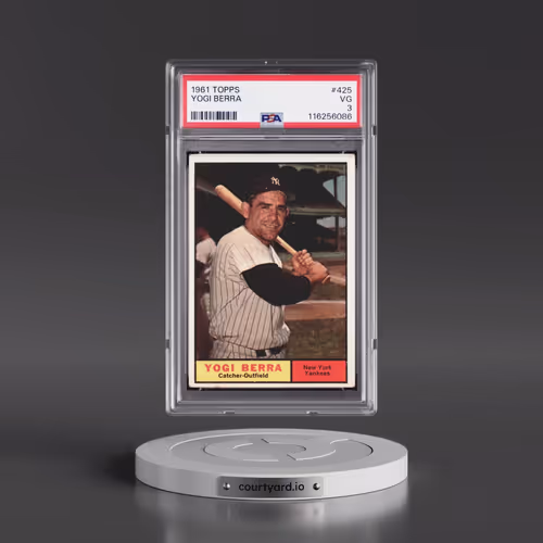 1961 Topps #425 Yogi Berra (PSA 3 VG)