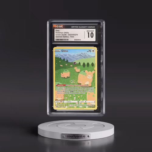 2022 Crown Zenith #GG22/GG70 Ditto - Galarian Gallery Holo (CGC 10 GEM MINT)