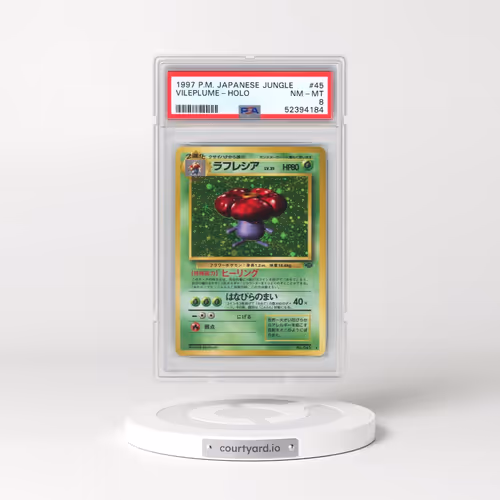1997 Pokémon Jungle #45 Vileplume - Holo (PSA 8 NM-MT)