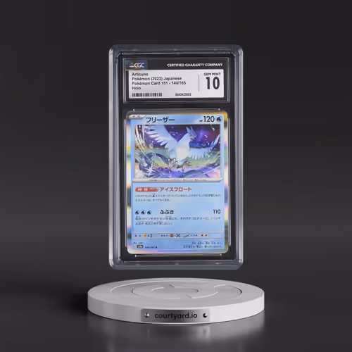 2023 Pokémon Card 151 #144/165 Articuno - Holo (CGC 10 GEM MINT)