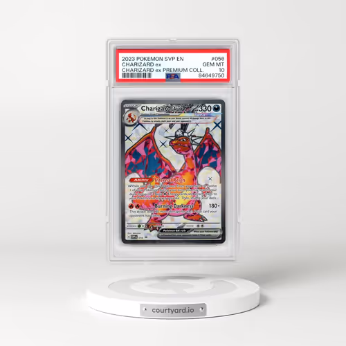 2023 Pokémon Svp EN-SV Black Star Promo #056 Charizard EX - Holo Charizard EX Premium Collection (PS