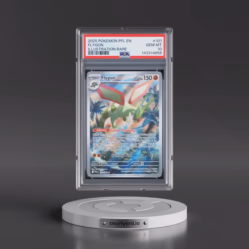 2025 Pokémon Pfl EN-Phantasmal Flames #101 Flygon - Illustration Rare (PSA 10 GEM MINT)