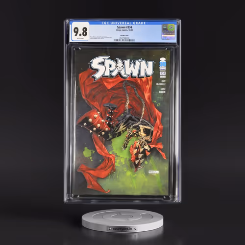 Spawn #334 CGC 9.8 White Pages (Image Comics, 10/22) - Universal Variant Cover
