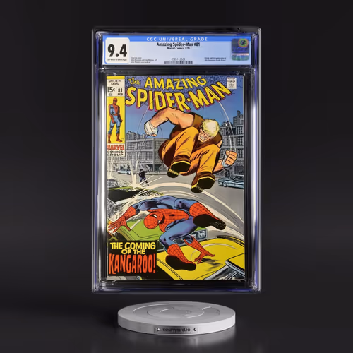 Amazing Spider-Man #81 CGC 9.4 Off-white to White Pages (Marvel Comics, 2/70)