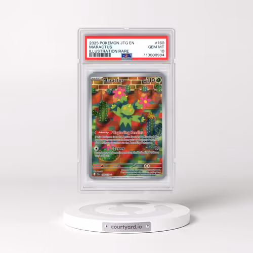 2025 Pokémon Jtg EN-Journey Together #160 Maractus - Illustration Rare (PSA 10 GEM MINT)