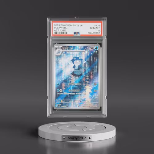 2023 Pokémon Sv2a-Pokemon 151 #176 Poliwhirl - Art Rare (PSA 10 GEM MINT)