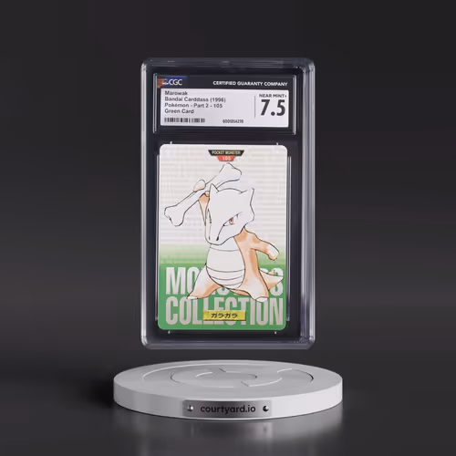 1996 (Monsters Collection) Part 2 #105 Marowak - Green Card (CGC 7.5 NM+)