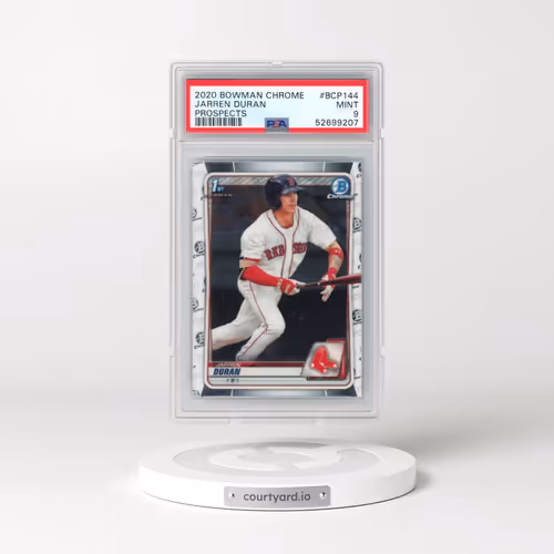 2020 Bowman Chrome Prospects #BCP144 Jarren Duran (PSA 9 MINT)