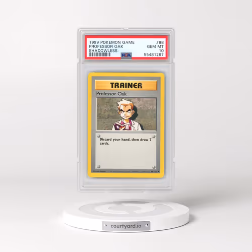 1999 Pokémon Game #88 Professor Oak - Shadowless (PSA 10 GEM MINT)