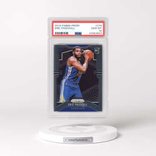 2019 Panini Prizm #279 Eric Paschall (PSA 10 GEM MINT)