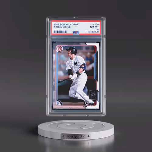 2015 Bowman Draft #150 Aaron Judge (PSA 8 NM-MT)