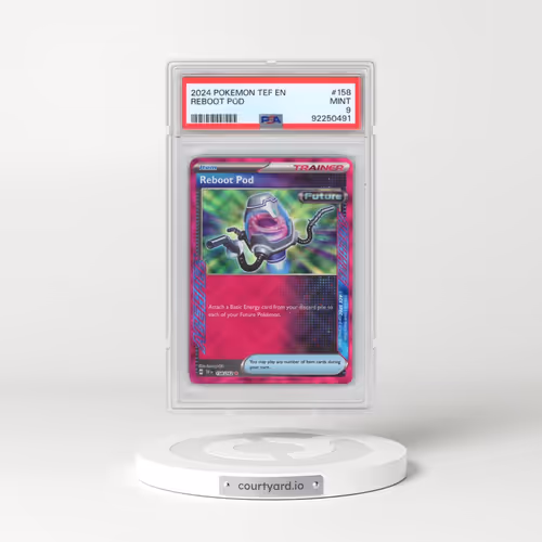 2024 Pokémon Tef EN-Temporal Forces #158 Reboot Pod (PSA 9 MINT)