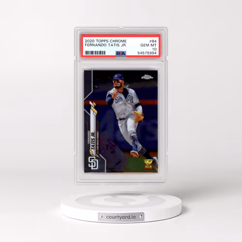 2020 Topps Chrome #84 Fernando Tatis Jr. (PSA 10 GEM MINT)