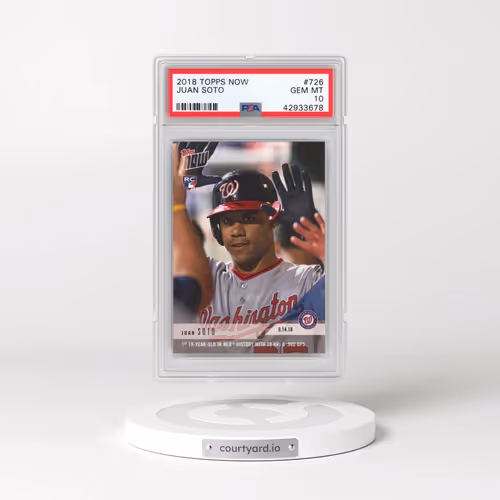 2018 Topps Now #726 Juan Soto (PSA 10 GEM MINT)