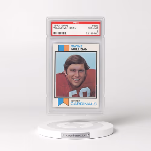 1973 Topps #401 Wayne Mulligan (PSA 8 NM-MT)
