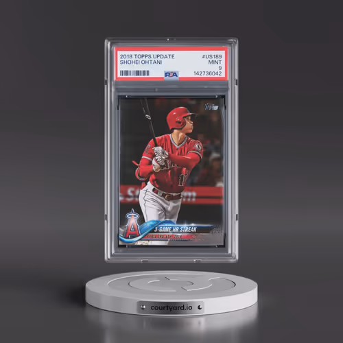 2018 Topps Update #US189 Shohei Ohtani (PSA 9 MINT)