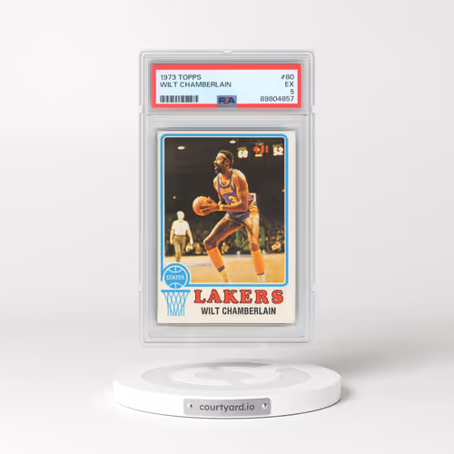 1973 Topps #80 Wilt Chamberlain (PSA 5 EX)