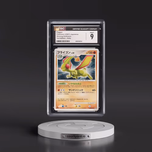 2007 Shining Darkness Flygon - 1st Edition Holo (CGC 9 MINT)
