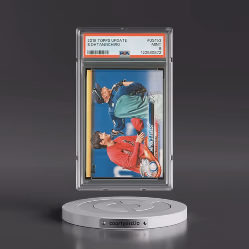 2018 Topps Update #US153 Ichiro/Shohei Ohtani (PSA 9 MINT)