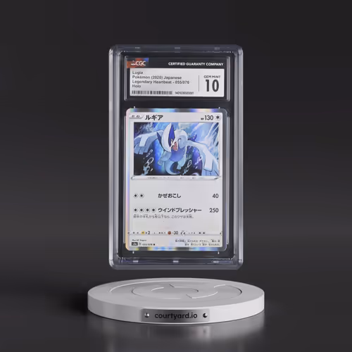 2020 Pokémon Sword & Shield Legendary Heartbeat #055 Lugia - Holo (CGC 10 GEM MINT)