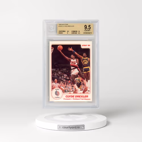 1985 Star #106 Clyde Drexler ! (BGS 9.5 GEM MINT)