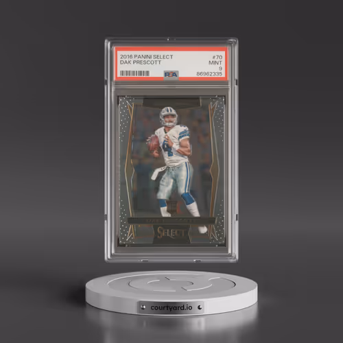 2016 Panini Select #70 Dak Prescott (PSA 9 MINT)