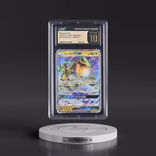 2018 Pokémon Sun & Moon Ultra Shiny GX #098 Rayquaza GX - Holo (CGC 10 PRISTINE)