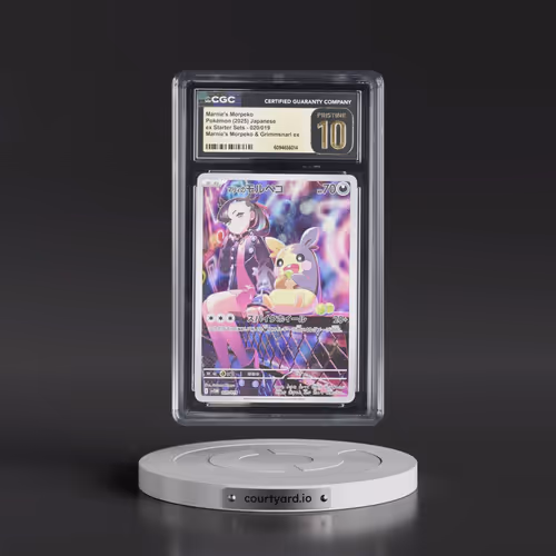 2025 Pokémon Sv0m-EX Starter Set Marnie's Morpeko & Grimmsnarl EX #020 Marnie's Morpeko (CGC 10 PRIS