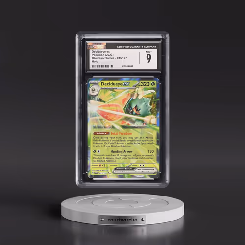 2023 Obsidian Flames - OBF EN #015/197 Decidueye ex - Holo (CGC 9 MINT)