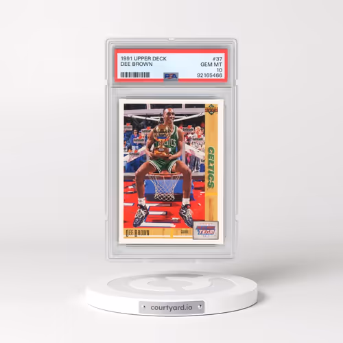 1991 Upper Deck #37 Dee Brown (PSA 10 GEM MINT)