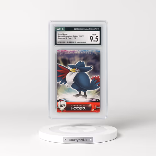 2007 Diamond & Pearl #075 Honchkrow (CGC 9.5 MINT+)