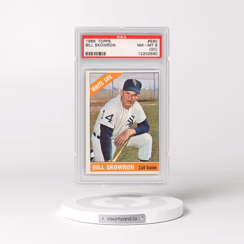 1966 Topps #590 Bill Skowron (PSA 8 NM-MT)