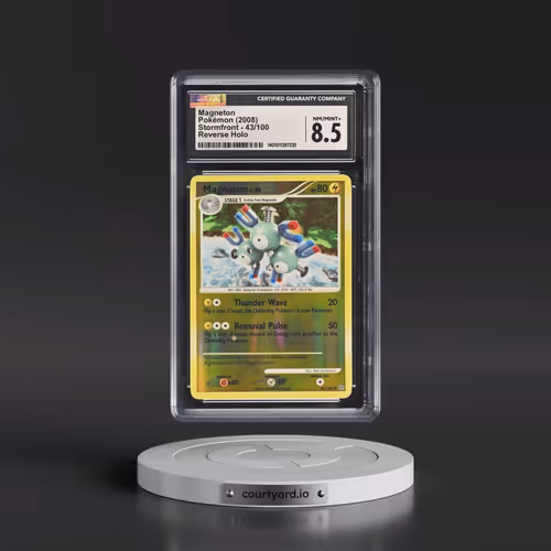 2008 Stormfront #43/100 Magneton - Reverse Holo (CGC 8.5 NM-MT+)